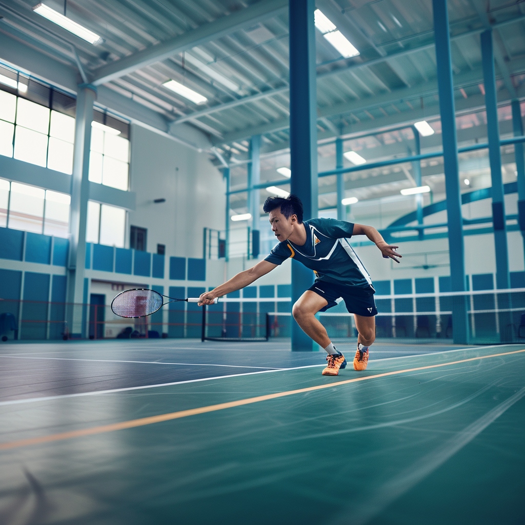 Quels exercices puis-je faire pour améliorer ma vitesse et ma réactivité sur le court de badminton ?