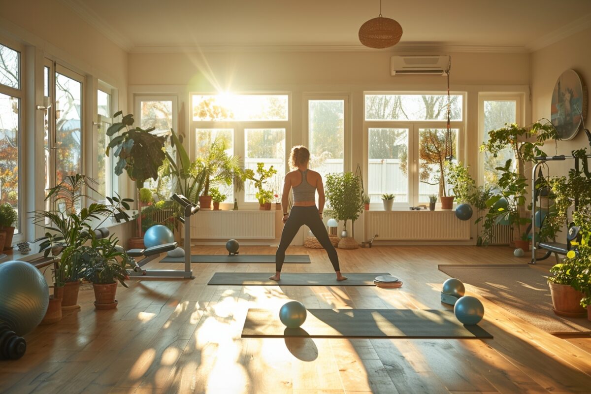 Comment transformer votre salon en salle de sport efficace